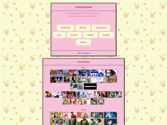 collections screenshot
