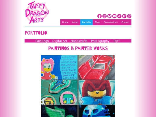 portfolio screenshot
