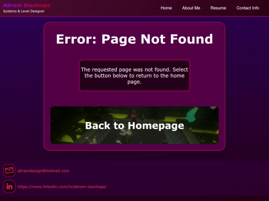 not_found screenshot