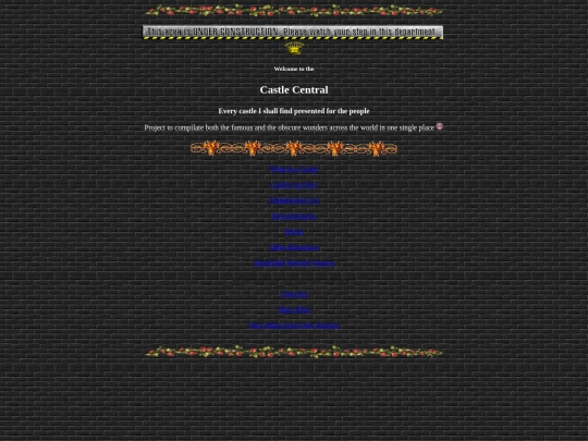 castlecentral/mainpage screenshot