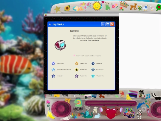 mylinks screenshot