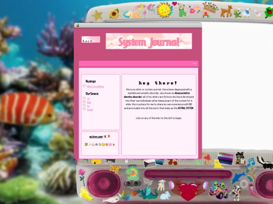 systemjournal screenshot