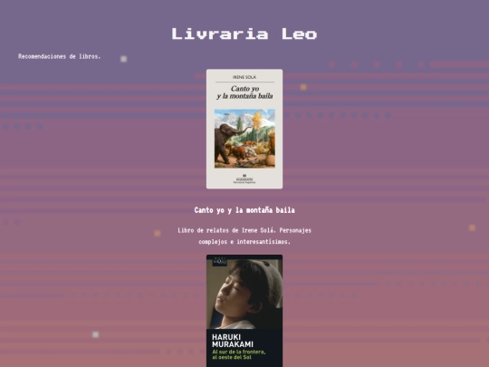 LivrariaLeo screenshot