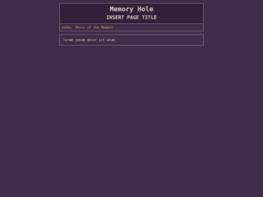 page_template screenshot
