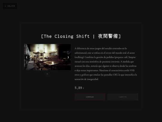 Juegos/CLOSINGSHIFT screenshot