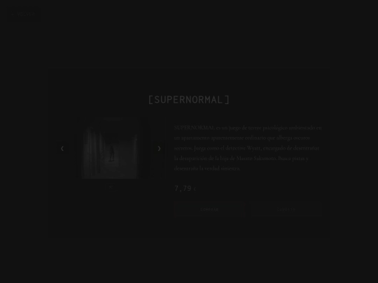 Juegos/SUPERNORMAL screenshot
