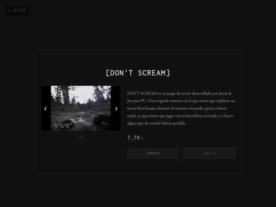 Juegos/dontscream screenshot