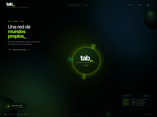 tab/redesweb screenshot