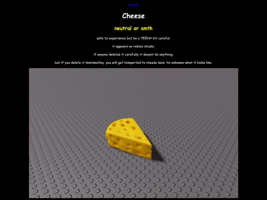 cheese screenshot