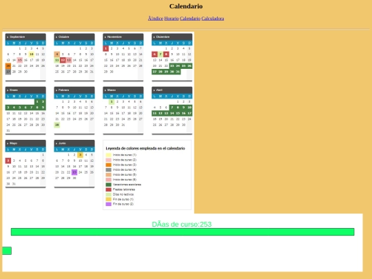 SitioWebCarlos/Calendario screenshot