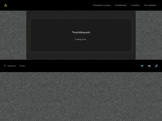 nourishments screenshot