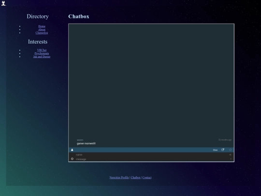 chatbox screenshot