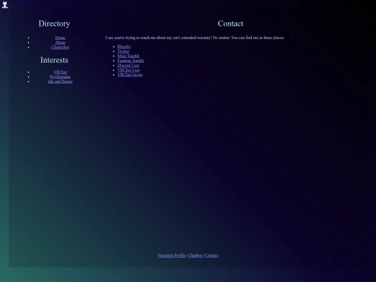 contact screenshot