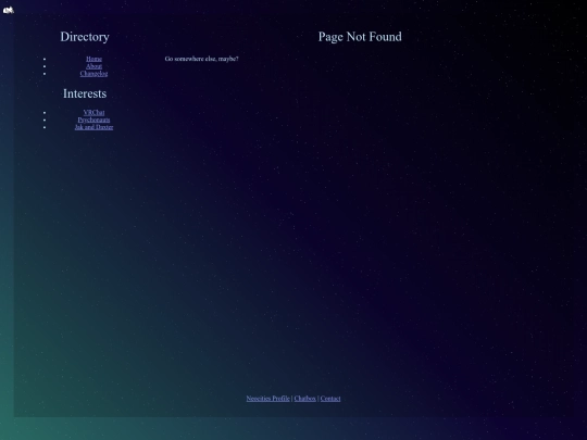 not_found screenshot