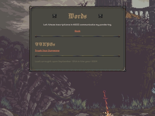 words screenshot