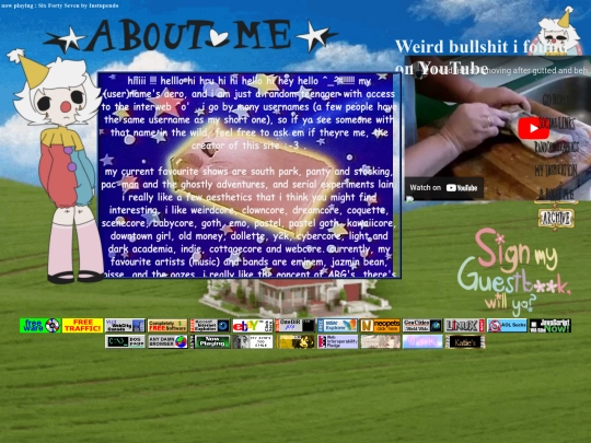 info screenshot
