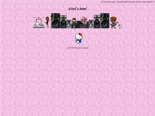 webshrines/dance screenshot