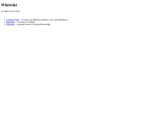 wikiwiki screenshot