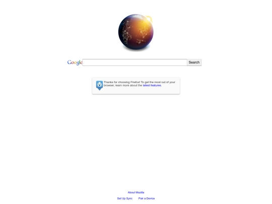 Aurora Start Page/AuroraStartPage screenshot