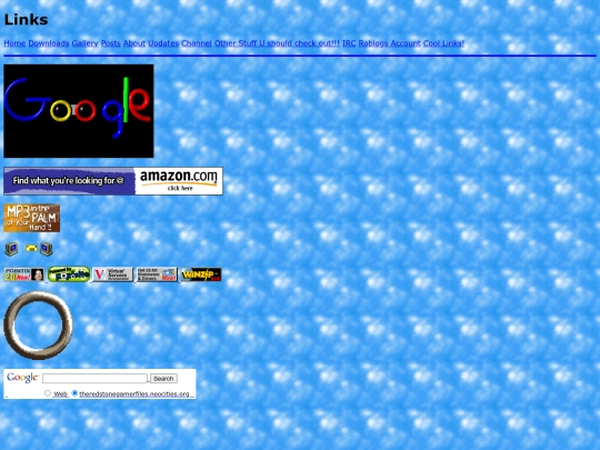 links screenshot