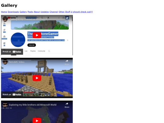 videos screenshot