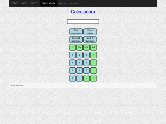 carrusel/calculadora screenshot