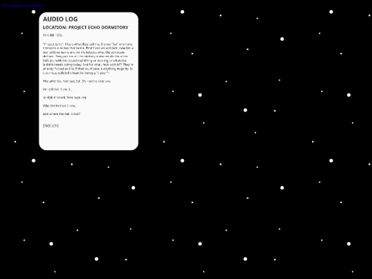 echo1 screenshot