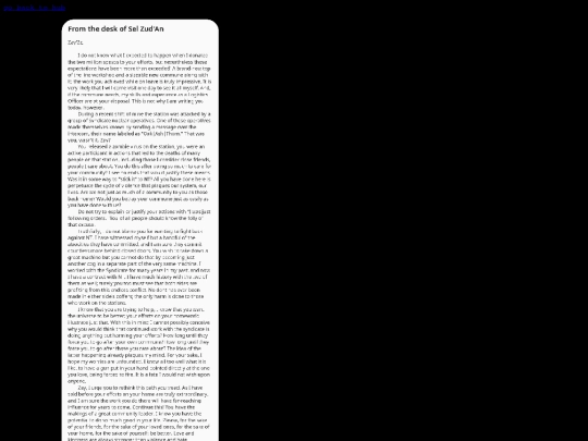 zayLetter screenshot