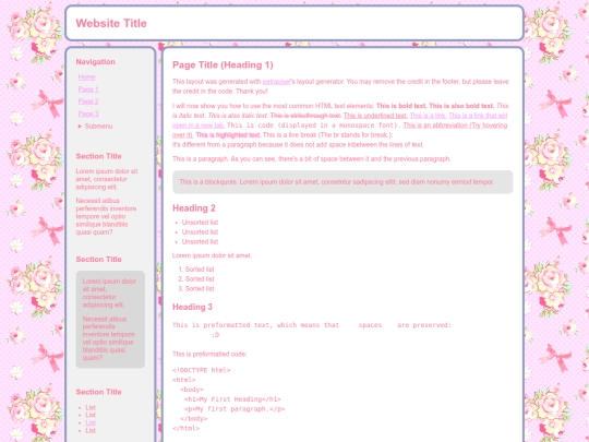 TEST screenshot