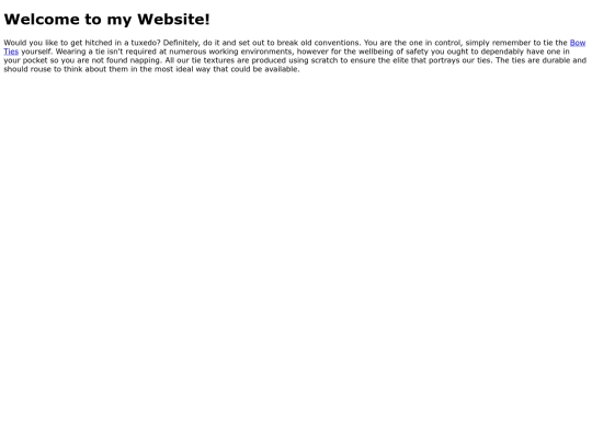 bowties screenshot