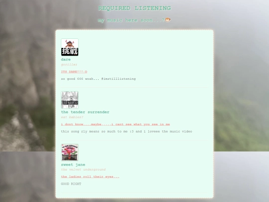 music screenshot