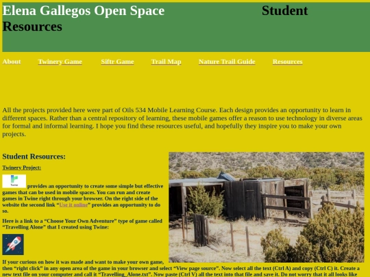 Elena_Gallegos_Student_Resources screenshot