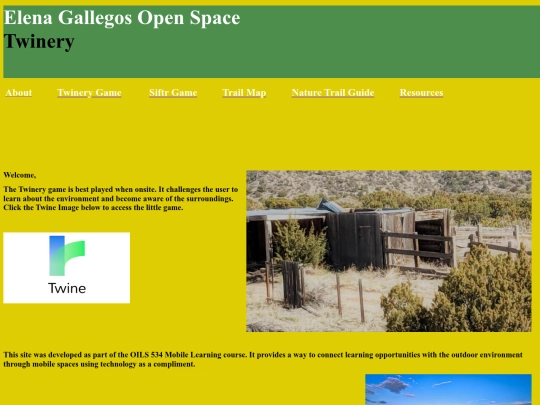 Elena_Gallegos_Twinery_Page screenshot