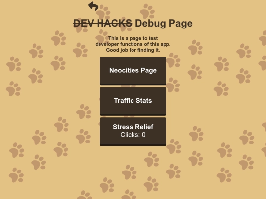 debug screenshot