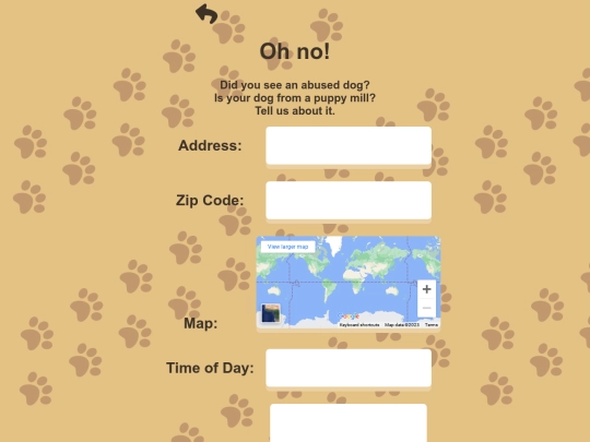 reportform screenshot