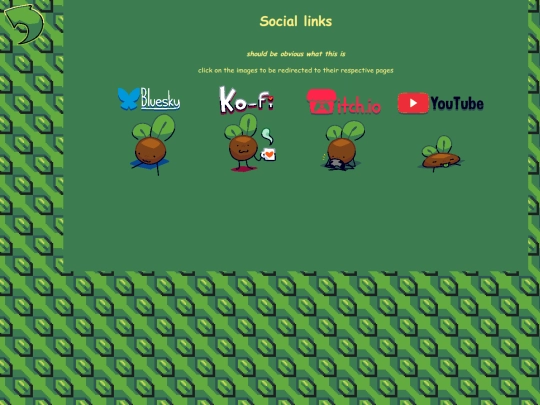 socials screenshot