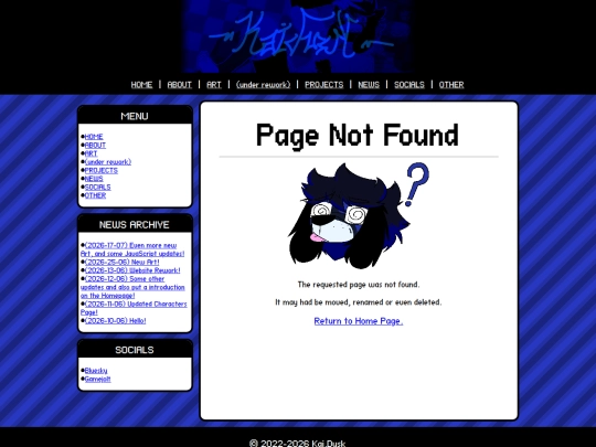 not_found screenshot
