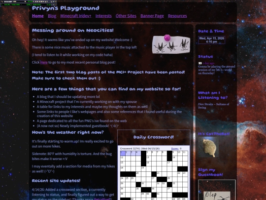 home screenshot