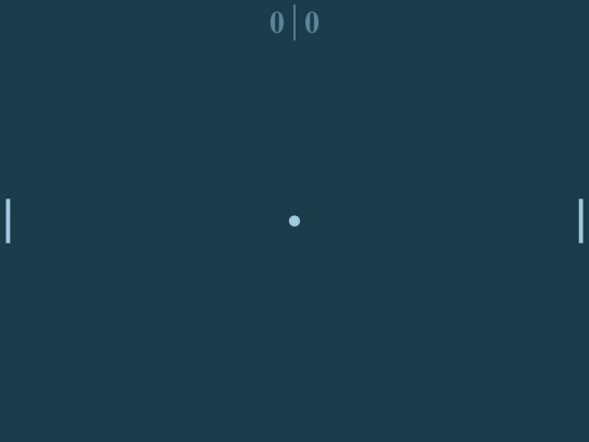 GamesContainer/PongJS screenshot