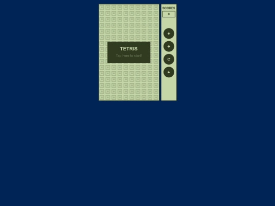 GamesContainer/tetris screenshot