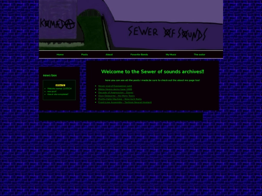 posts screenshot