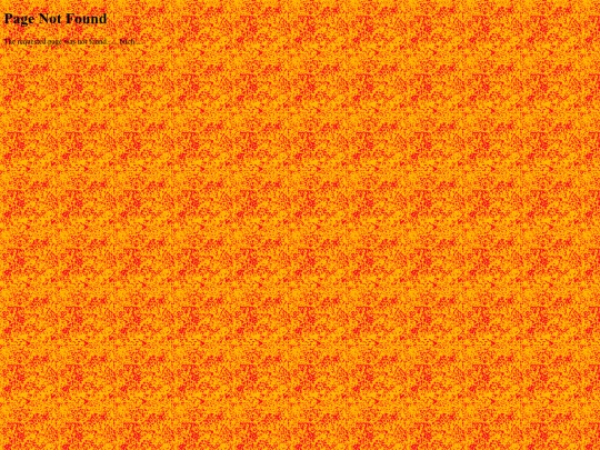 not_found screenshot