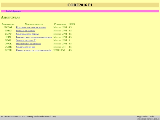Practica1/asignaturas screenshot