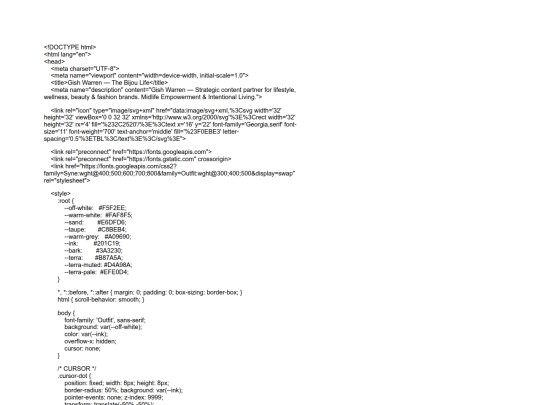 GishWarrenPortfolio screenshot