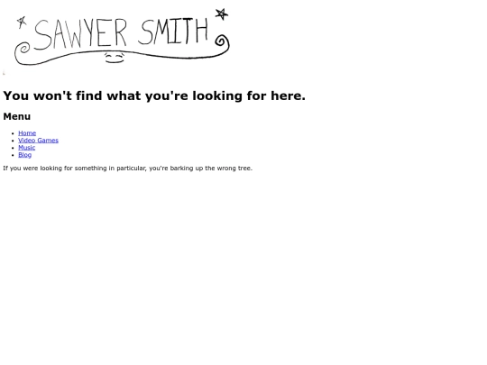 not_found screenshot