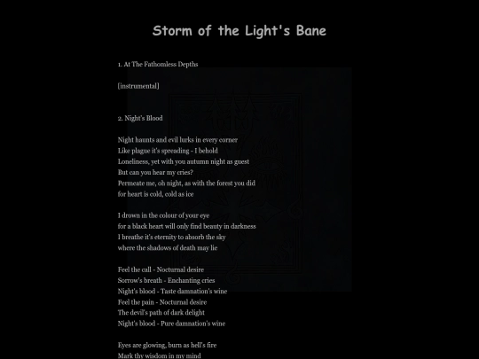 discography/storm-lyrics screenshot