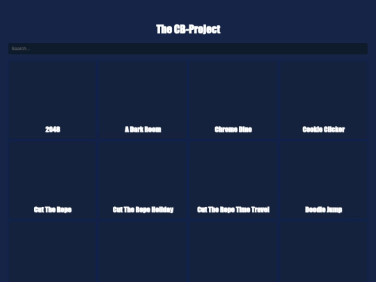 games screenshot