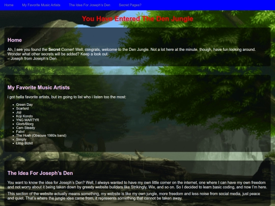 Jungle screenshot
