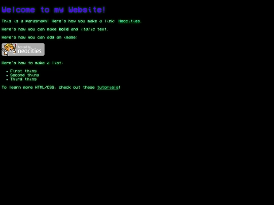glowtest screenshot