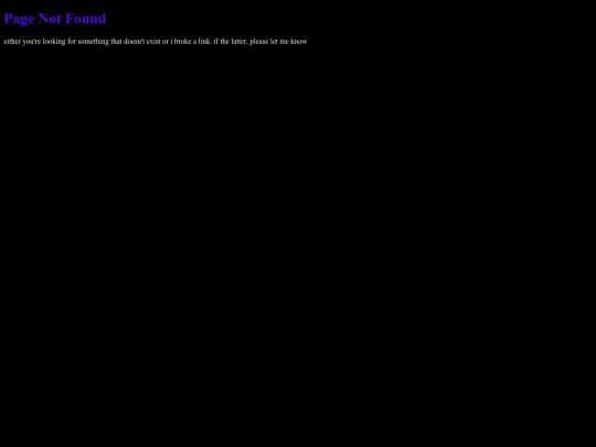not_found screenshot